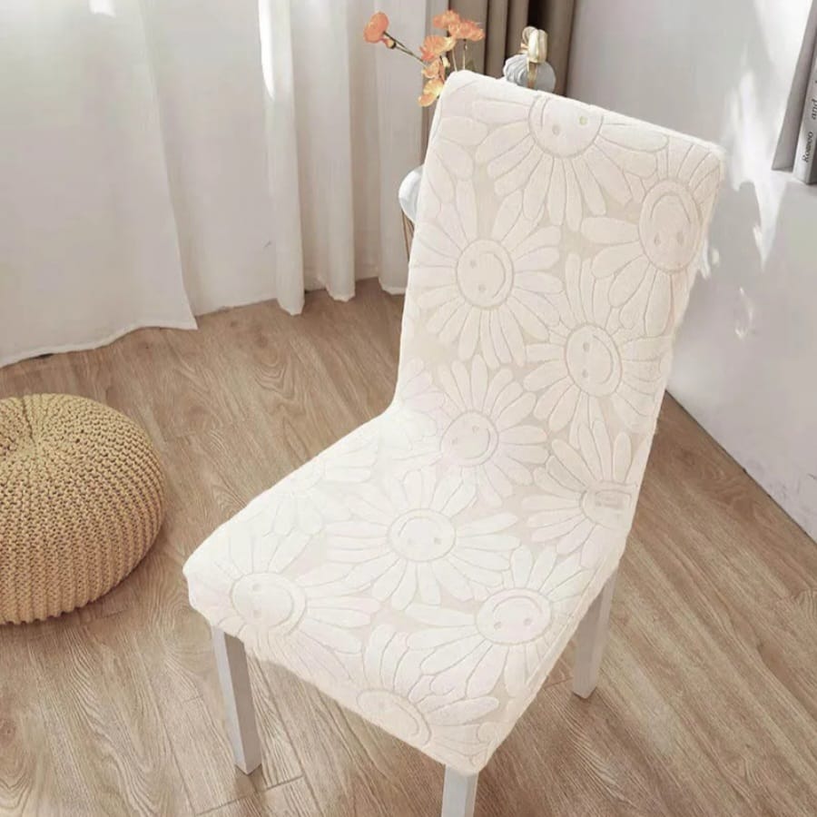 Nouveau - couvertures de chaise élastique pour toutes les formes de selles communes Style Smiley - Nouveau