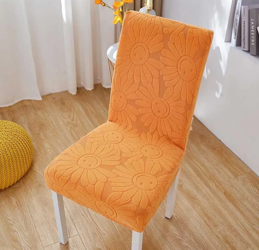 Nouveau - couvertures de chaise élastique pour toutes les formes de selles communes Style Smiley - Nouveau