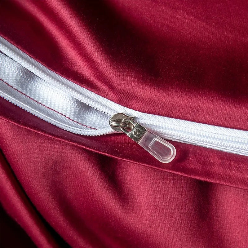 Cover-paris rouge vif (coton 100% égyptien)
