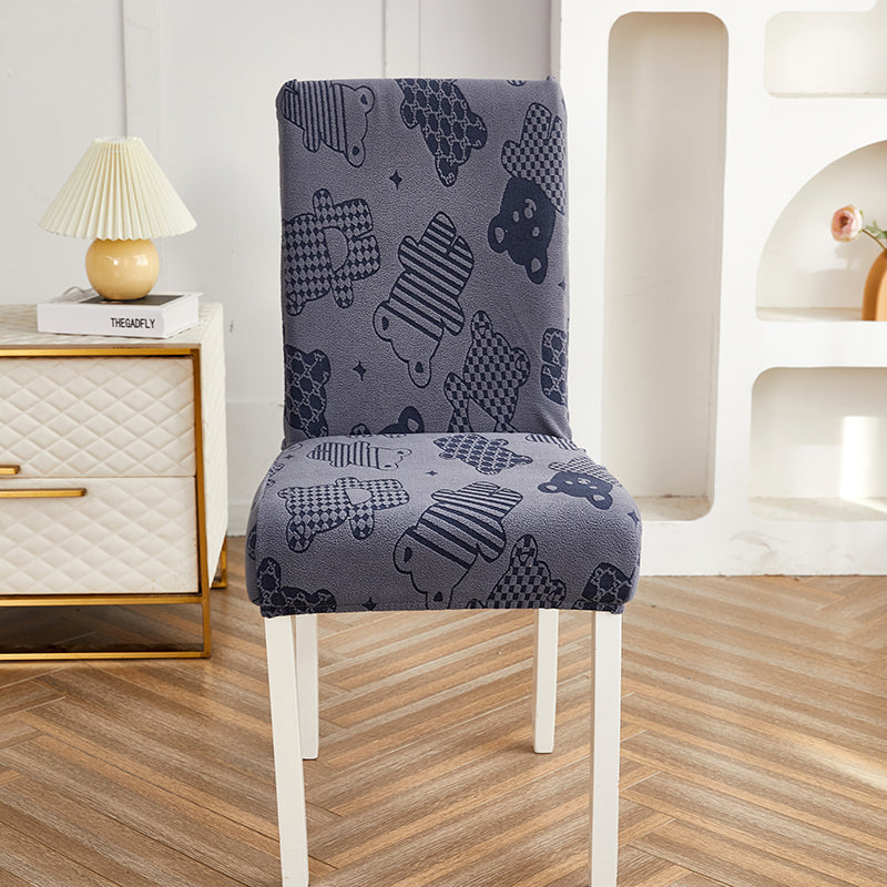 Elastic chair covers for all common stool shapes Teddy Style
