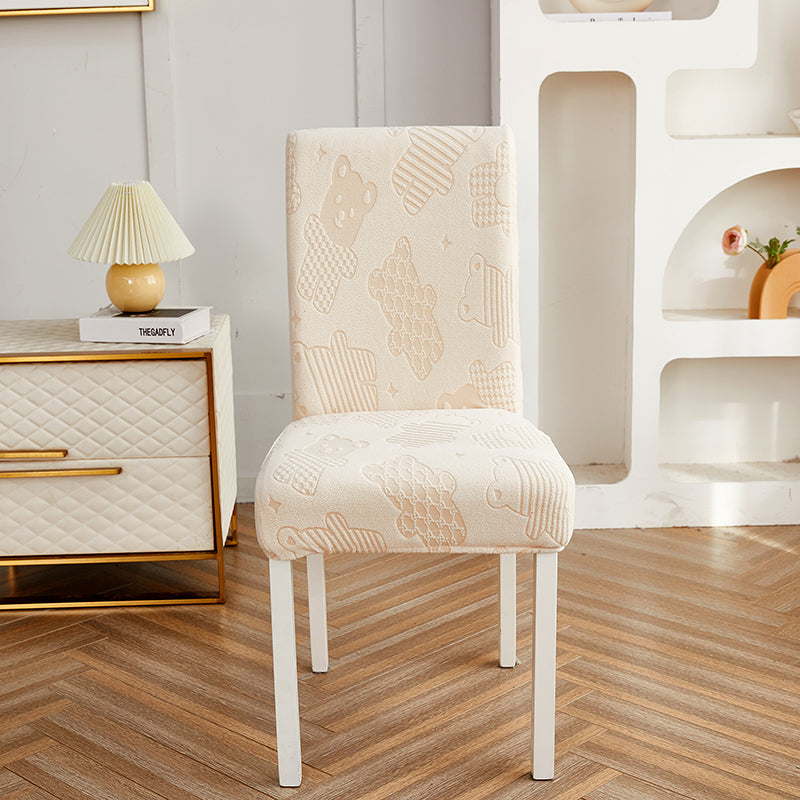 Elastic chair covers for all common stool shapes Teddy Style