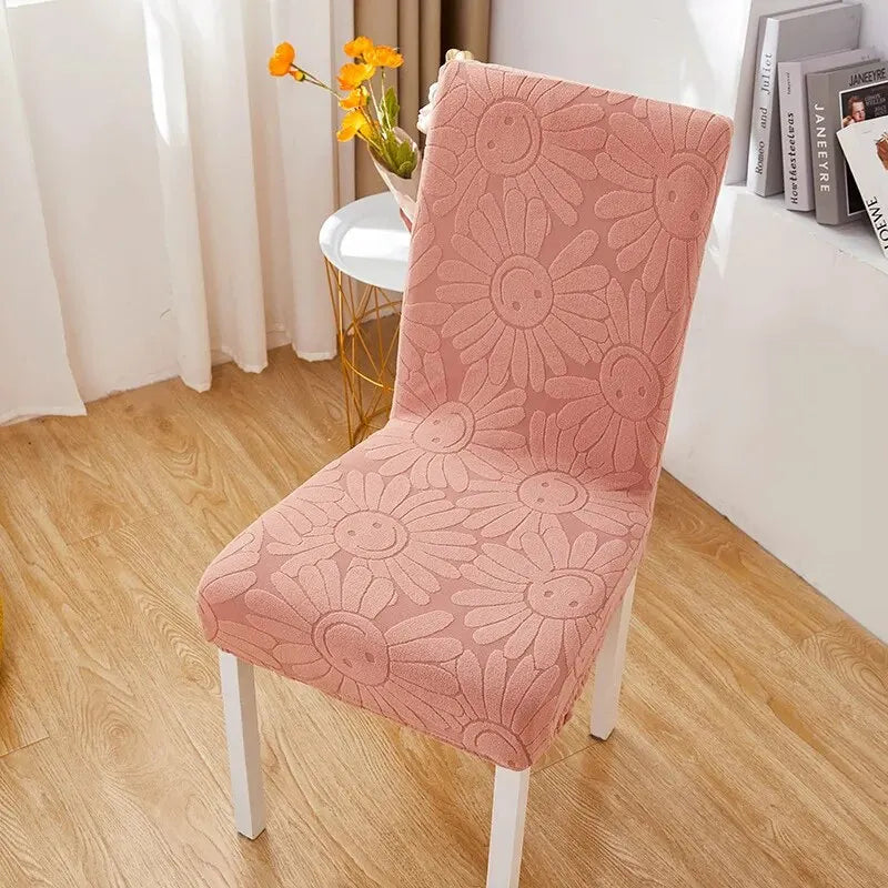 Nouveau - couvertures de chaise élastique pour toutes les formes de selles communes Style Smiley - Nouveau