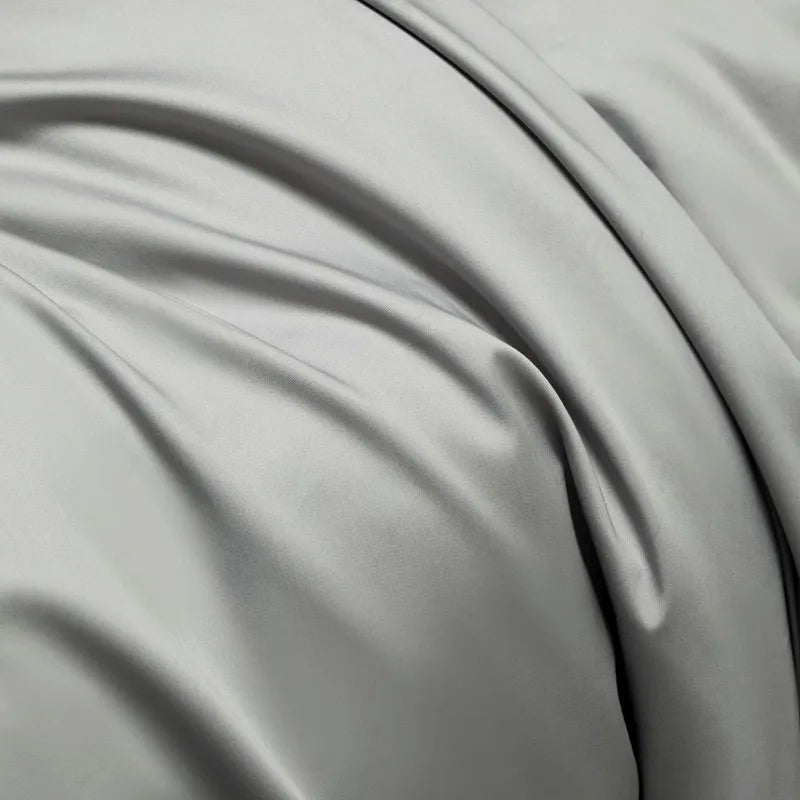 Couvre-feu de luxe Cover Gris Orange (100% coton égyptien)