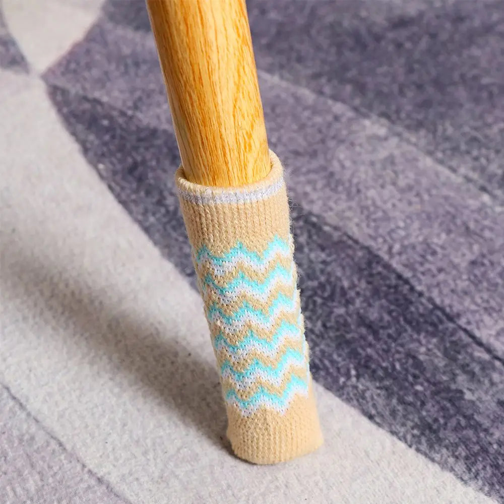Tabourets et chaussettes de table de table Protection à gratter différents modèles 4er ensembles