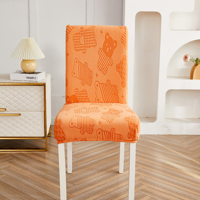 Elastic chair covers for all common stool shapes Teddy Style
