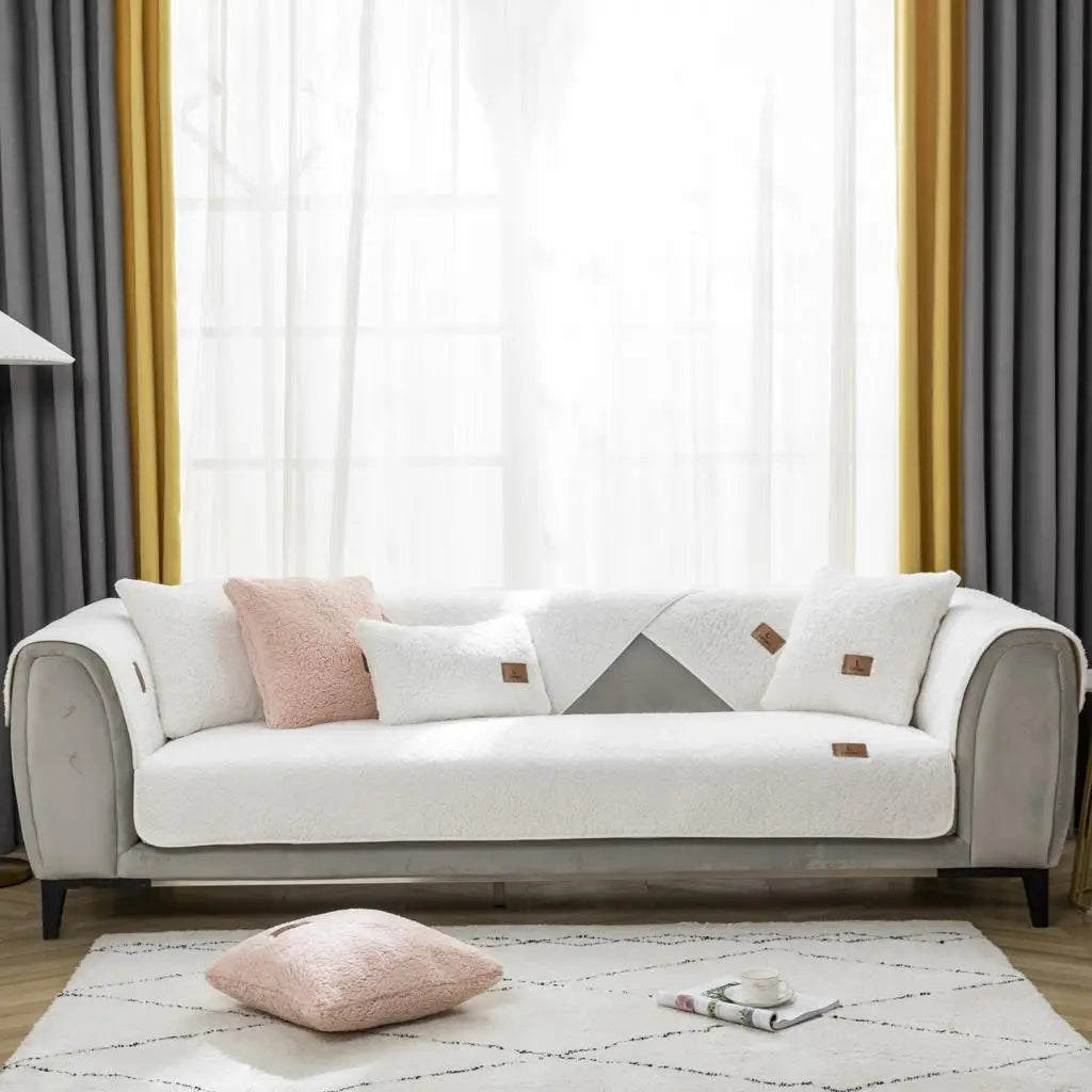 Nouveau canapé et couvercle d'oreiller