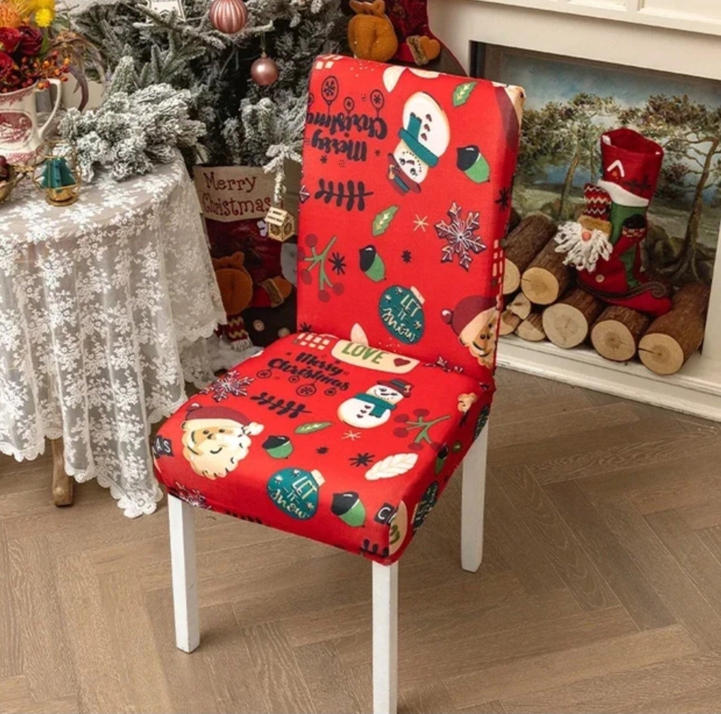 Stool covers for all common stool shapes limited Christmas edition 2