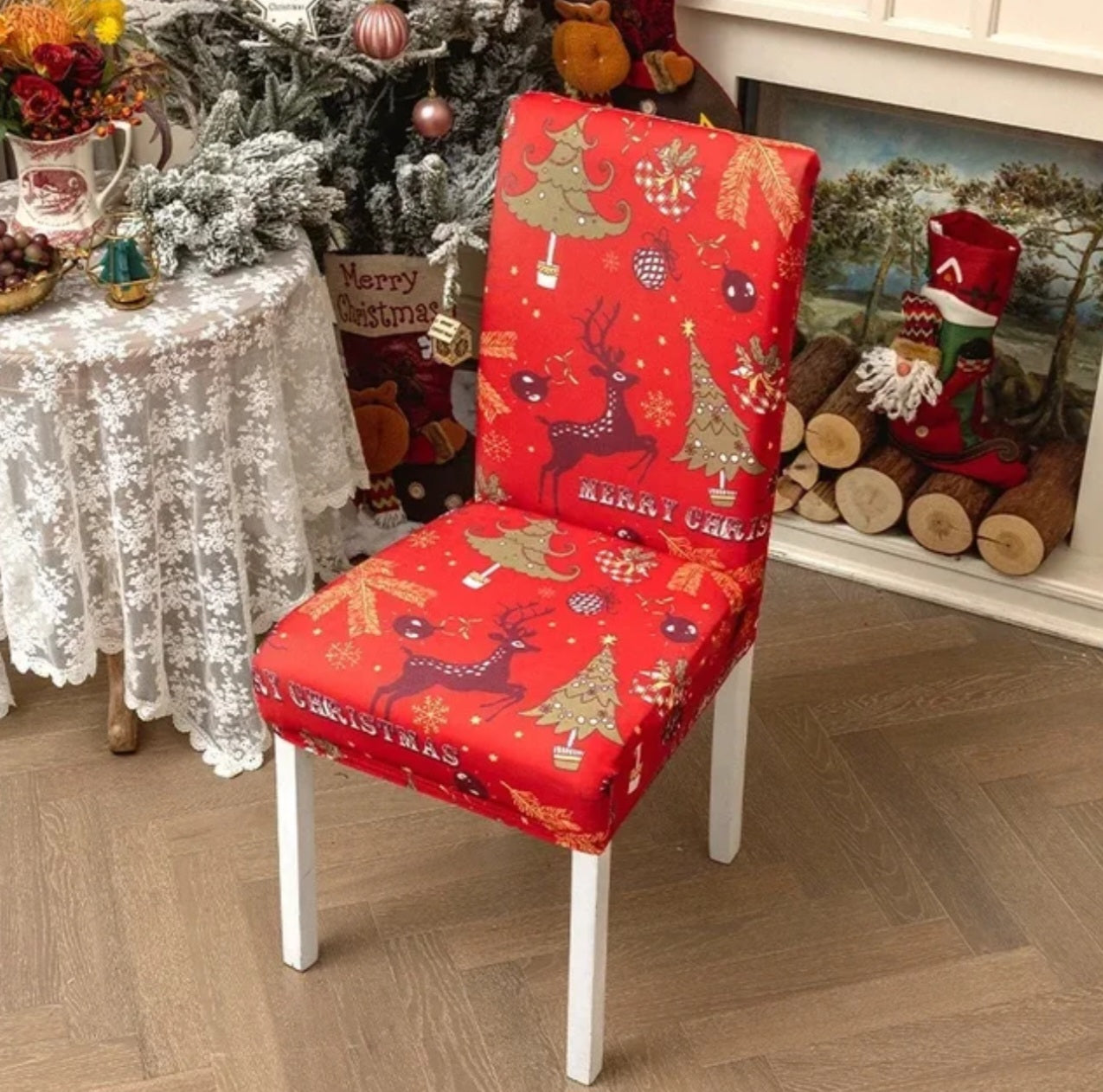 Stool covers for all common stool shapes limited Christmas edition 2