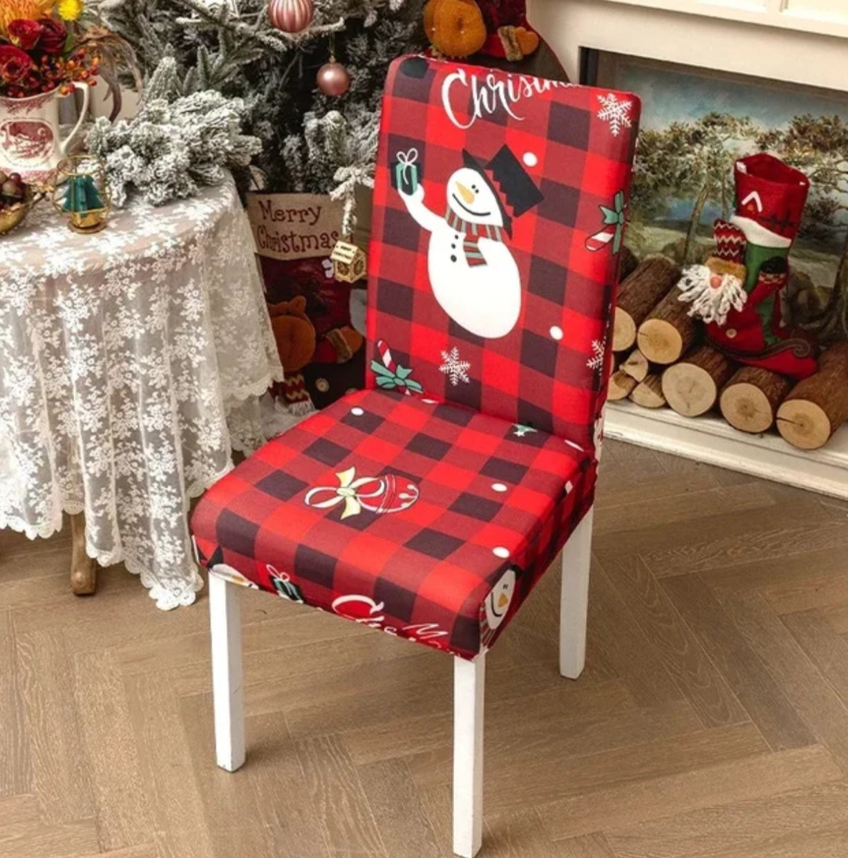 Stool covers for all common stool shapes limited Christmas edition 2
