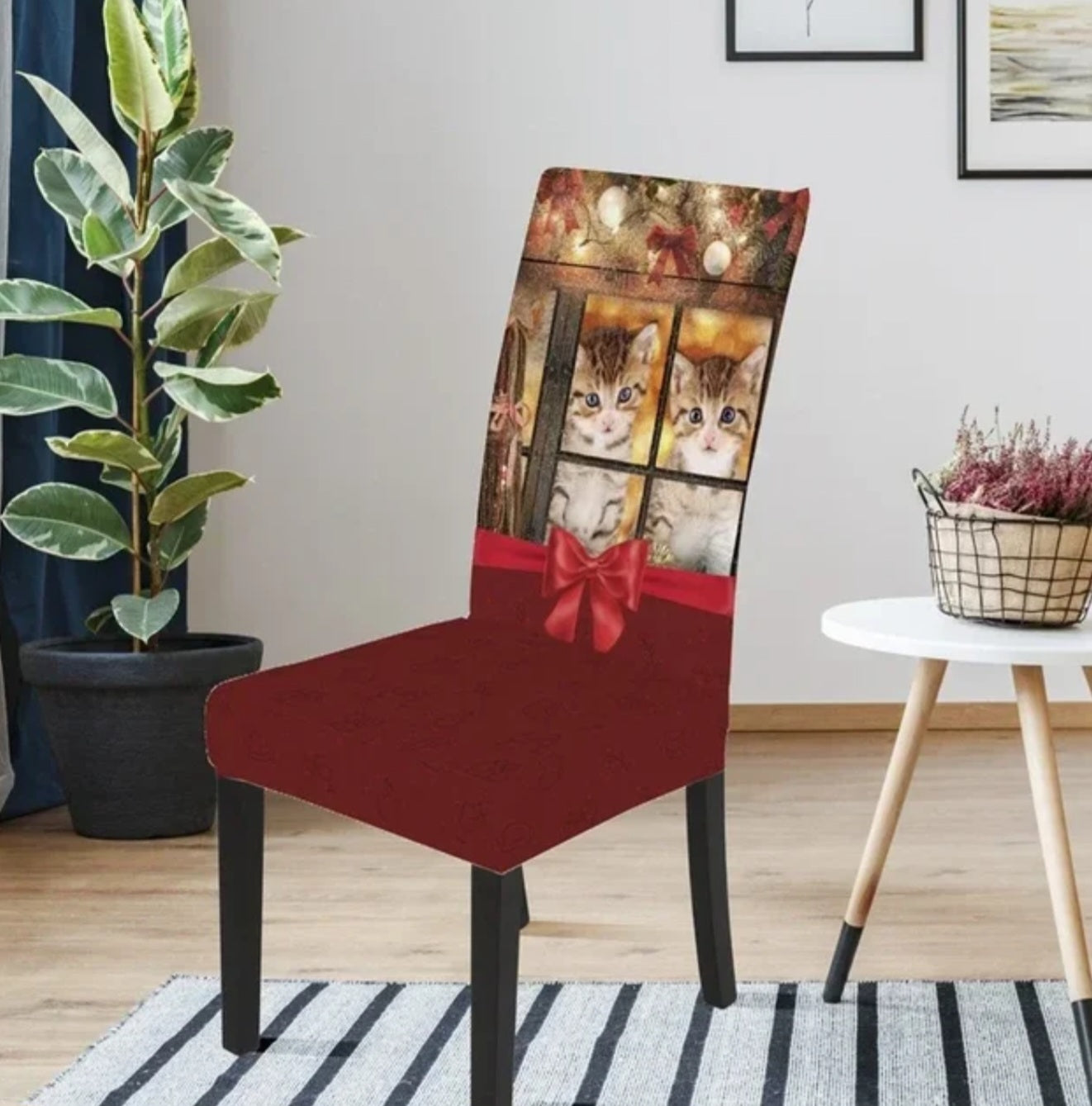Stool covers for all common stool shapes limited Christmas edition 2
