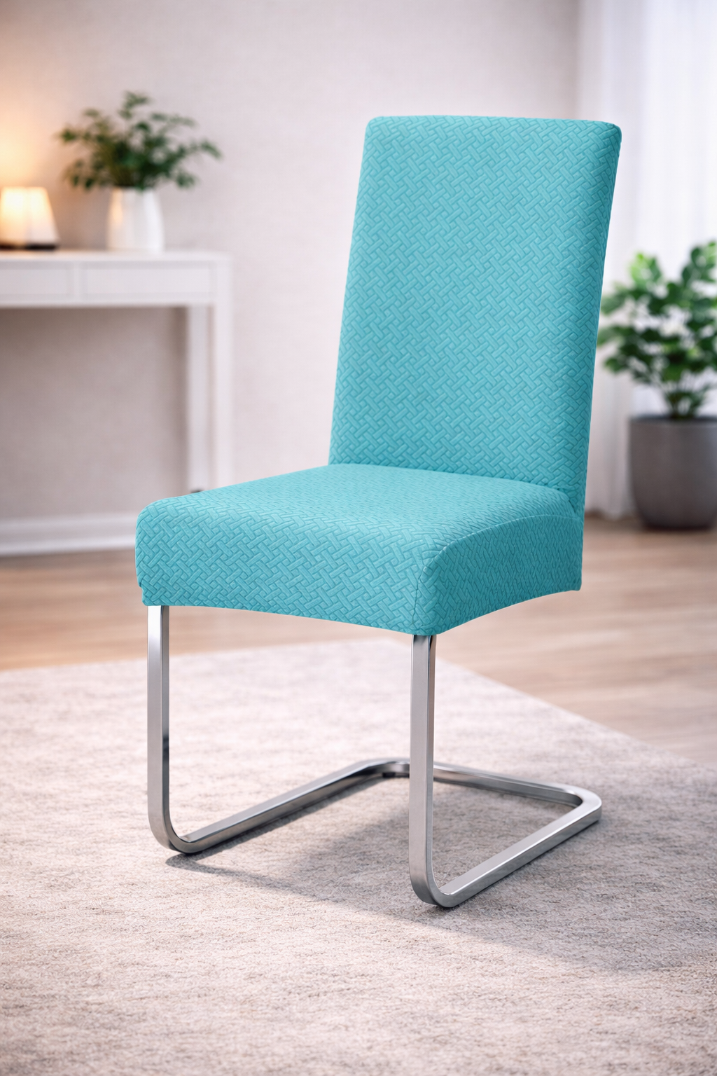 Elastic stool covers for all common stool shapes matt caroma pattern 2