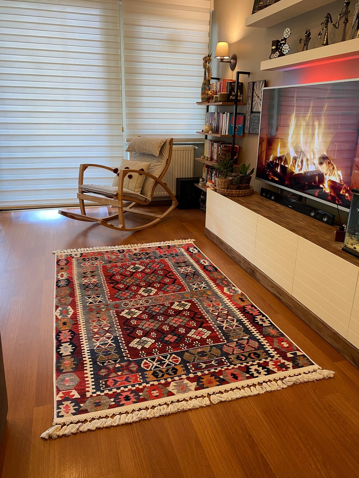 Design del modello di moquette Oriente con cura a maglia