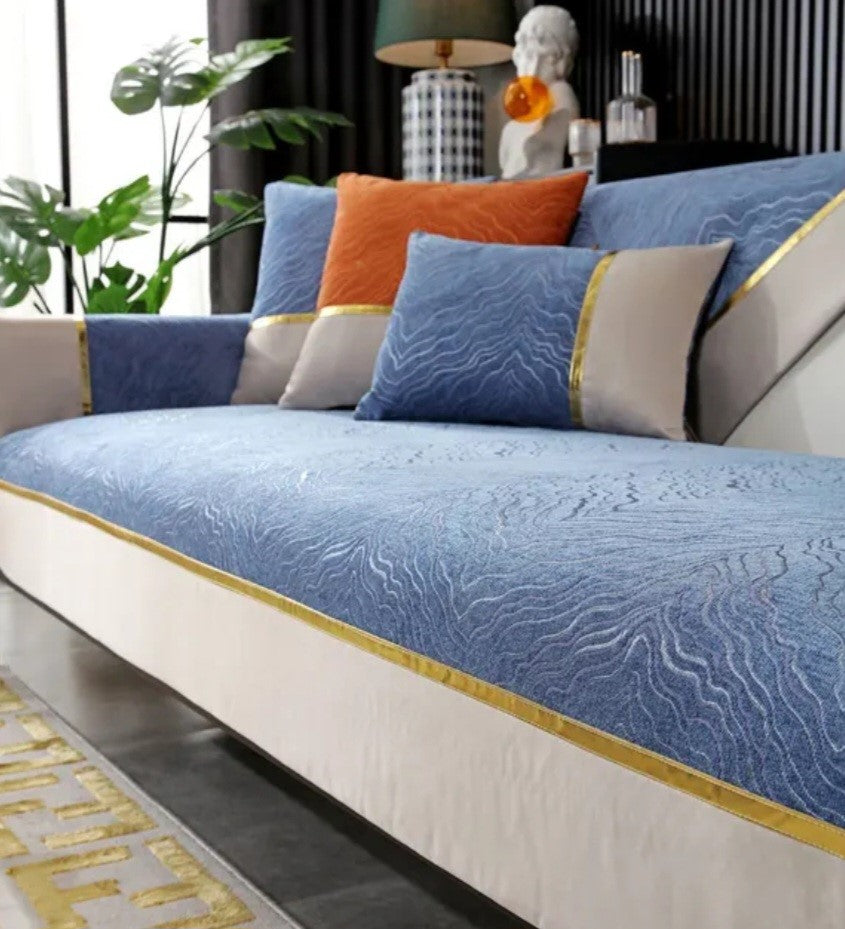 Nouveau canapé et couvercle d'oreiller