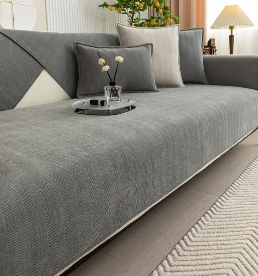 Nouveau canapé et couvercle d'oreiller