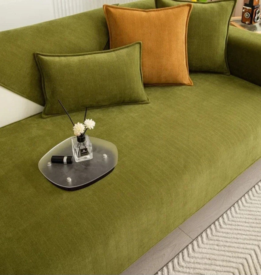 Nouveau canapé et couvercle d'oreiller