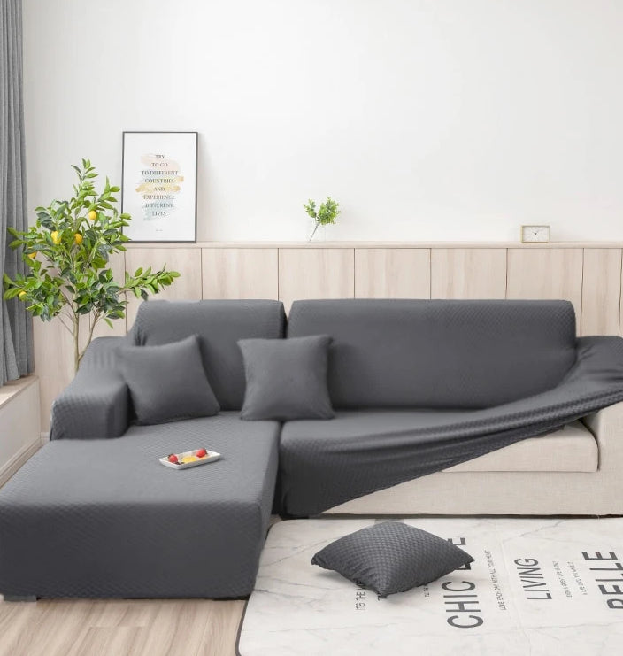 Le canapé élastique couvre la surface lisse, l'eau -pellent