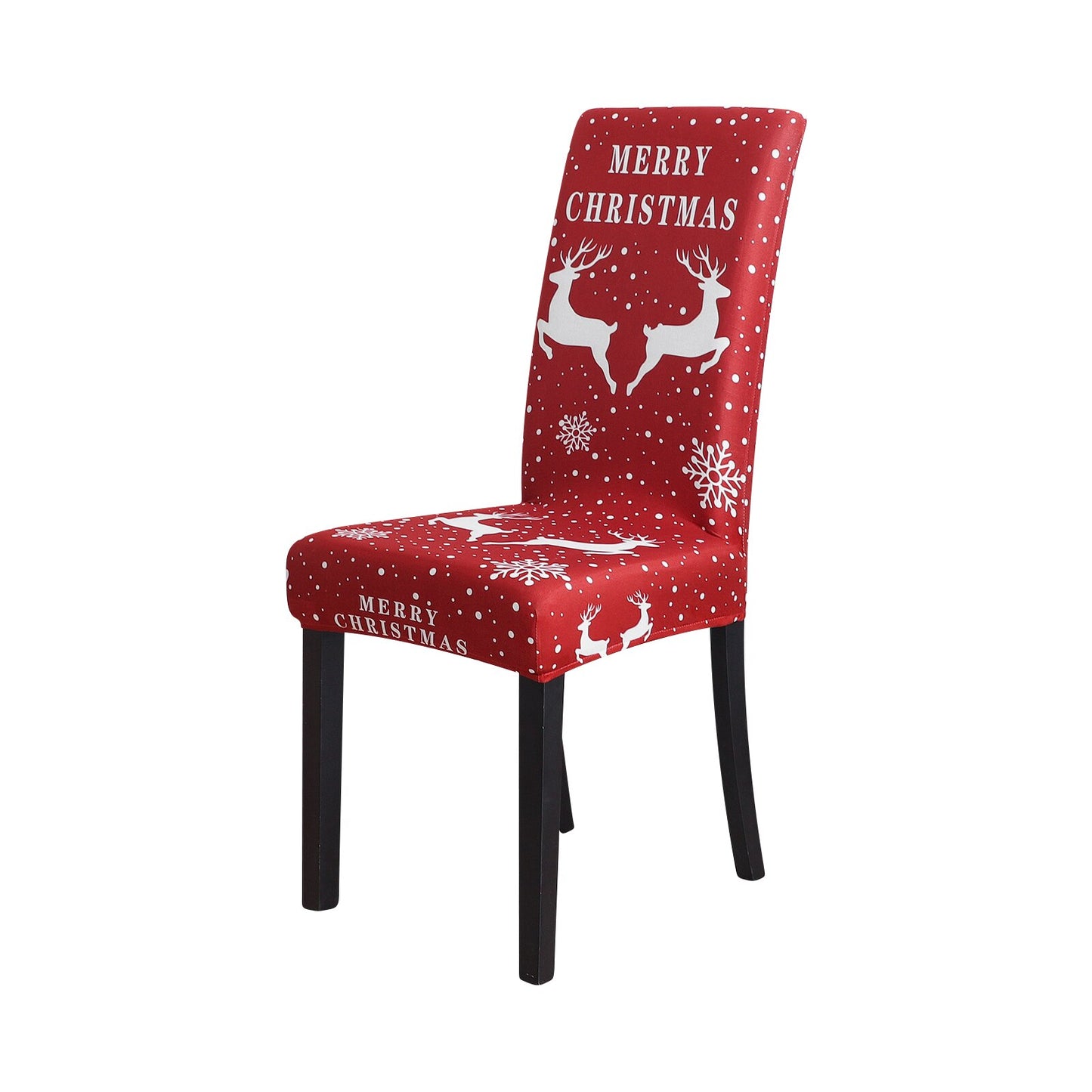 Nouveau - couvertures de chaise pour toutes les formes de selles communes Elastic Limited Christmas Edition