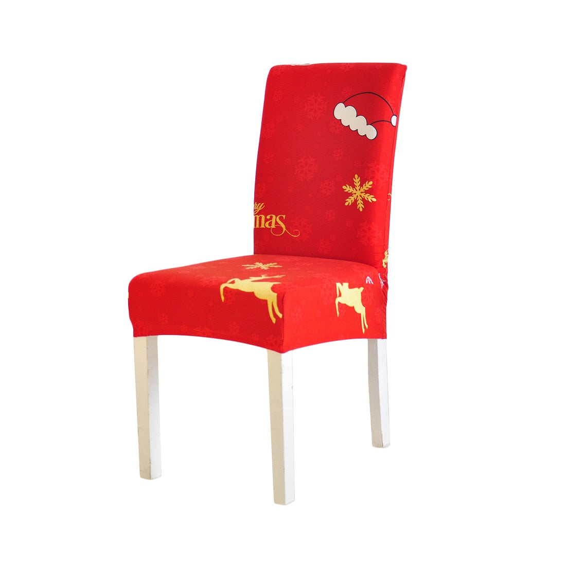 Nouveau - couvertures de chaise pour toutes les formes de selles communes Elastic Limited Christmas Edition
