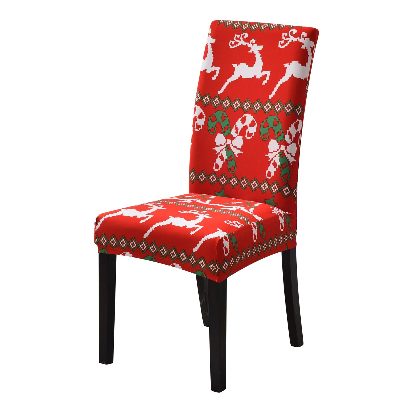 Nouveau - couvertures de chaise pour toutes les formes de selles communes Elastic Limited Christmas Edition