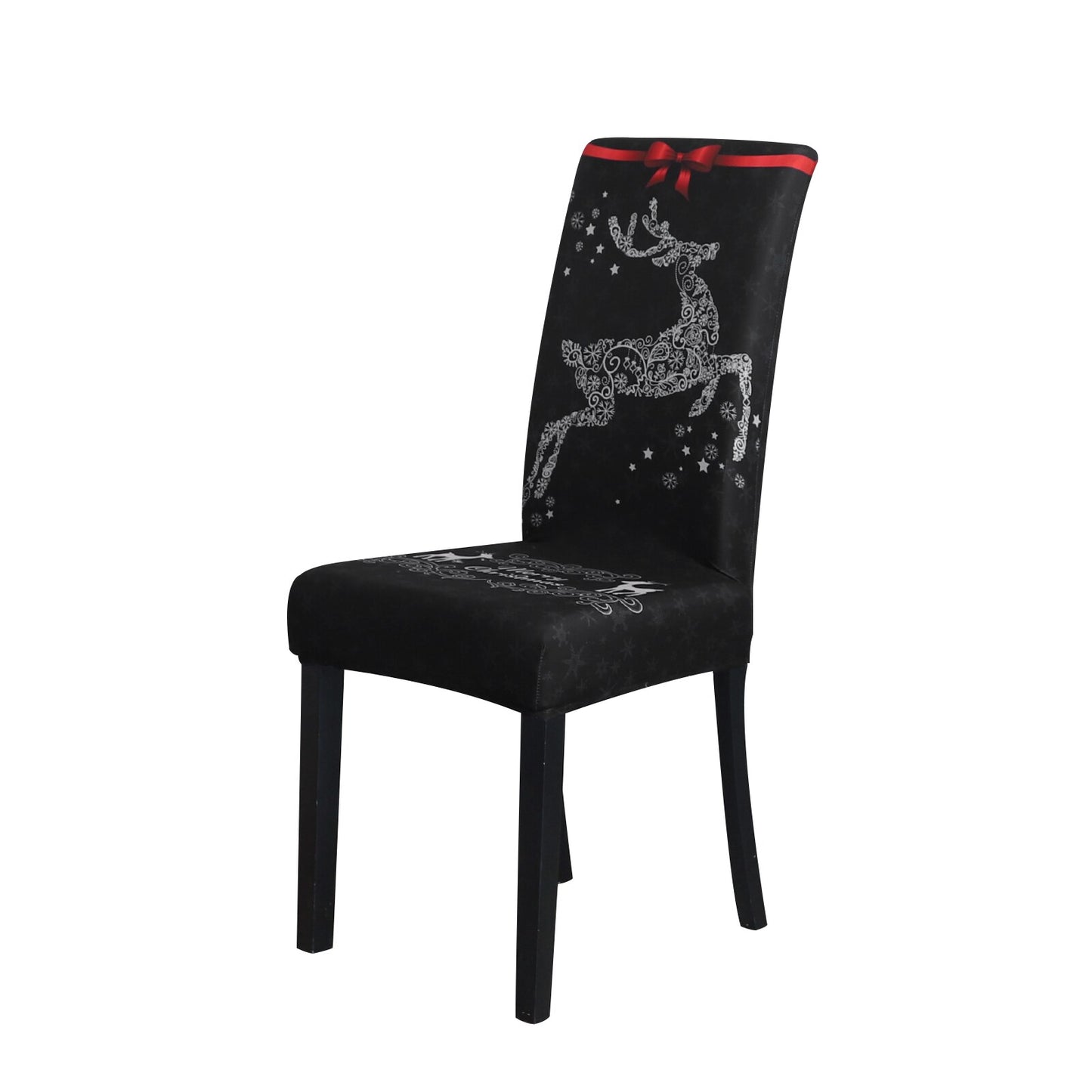 Nouveau - couvertures de chaise pour toutes les formes de selles communes Elastic Limited Christmas Edition