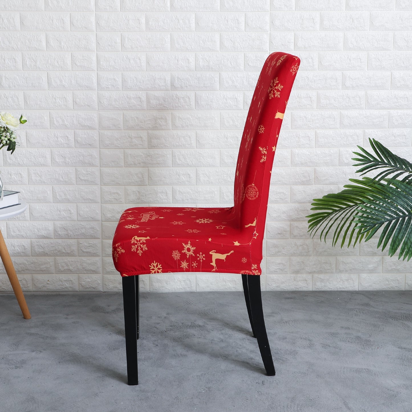 Nouveau - couvertures de chaise pour toutes les formes de selles communes Elastic Limited Christmas Edition