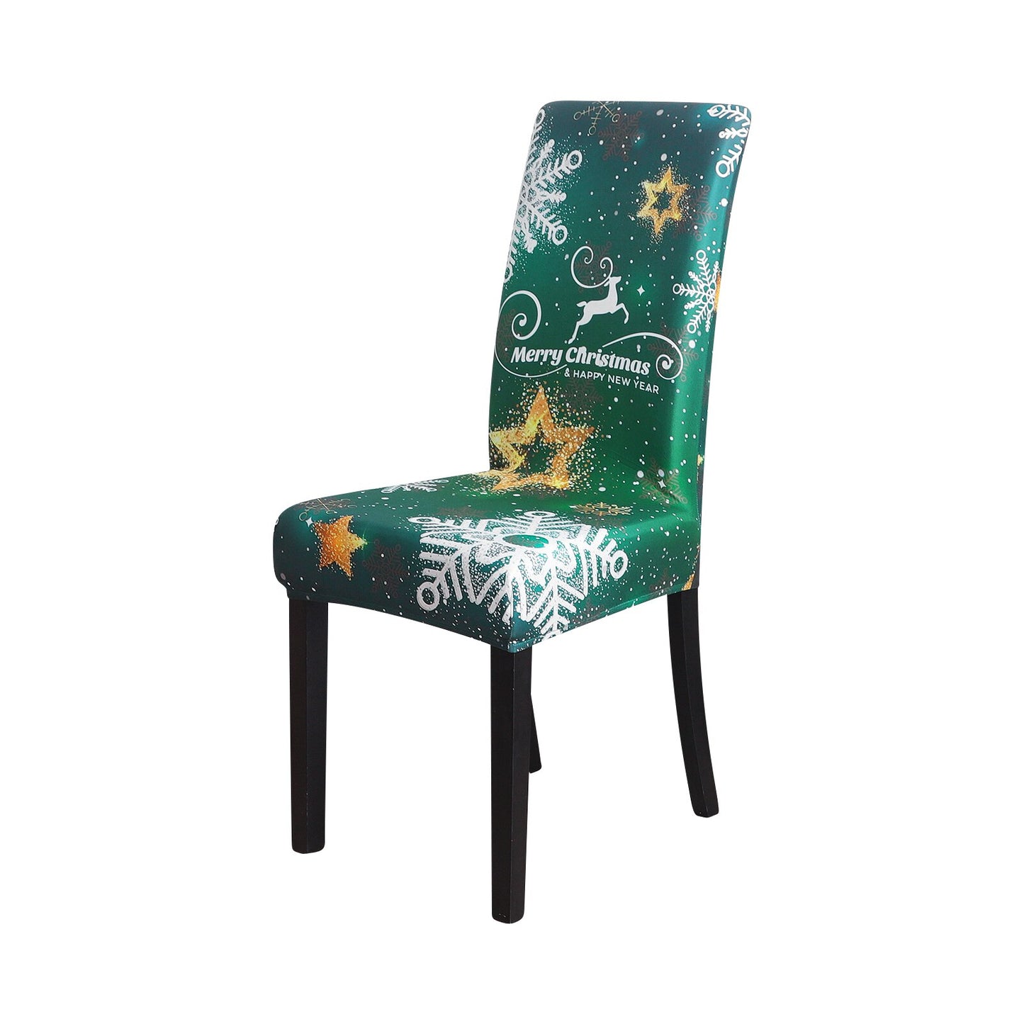 Nouveau - couvertures de chaise pour toutes les formes de selles communes Elastic Limited Christmas Edition