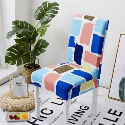 New - elastic stool references for all common stool shapes abstract patterns, elegant, feathers - new