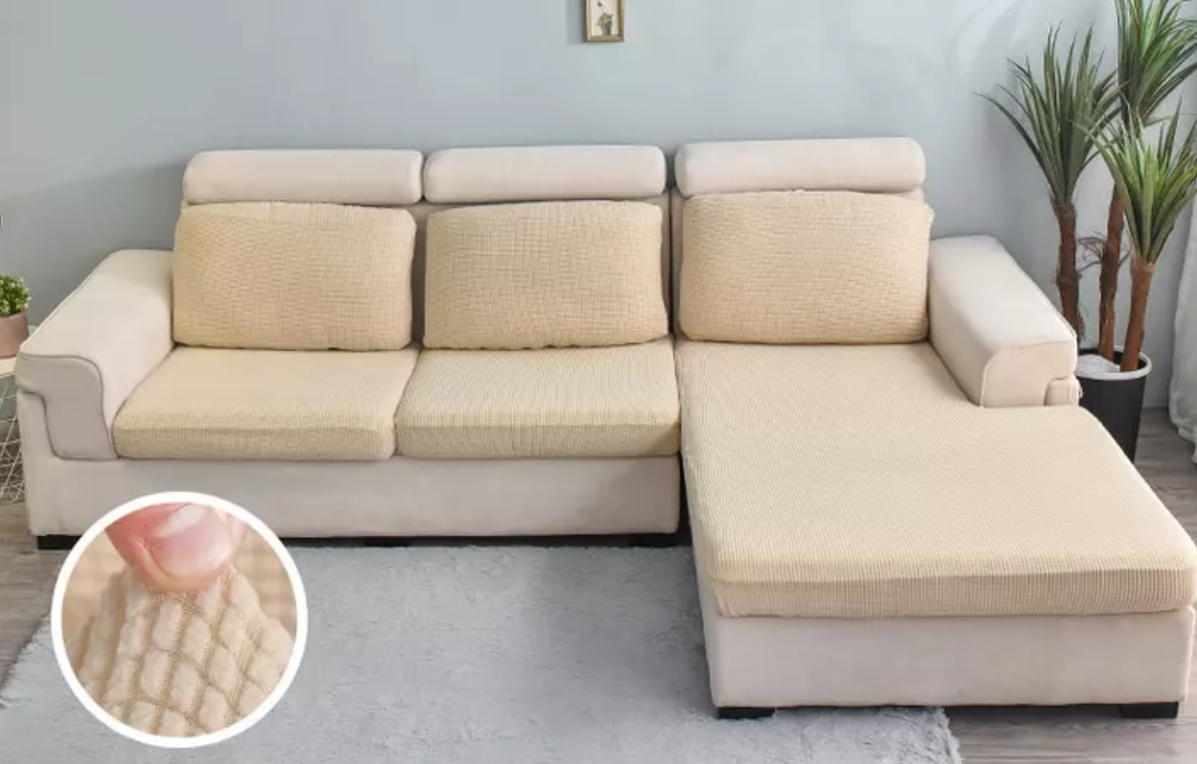 Elastic sofa covers for caroma patterns, water -repellent