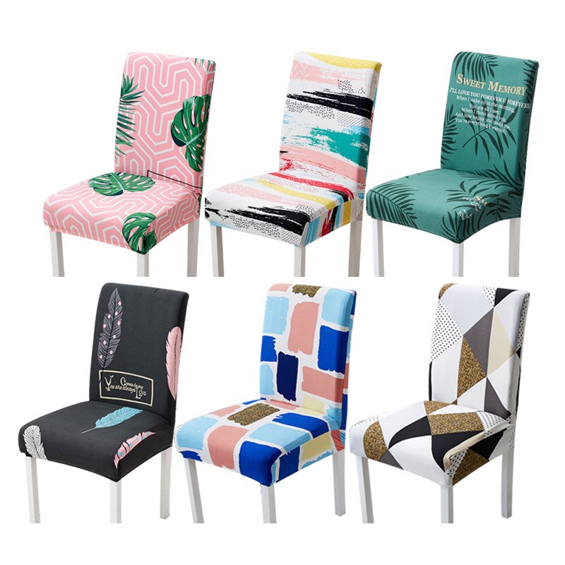 New - elastic stool references for all common stool shapes abstract patterns, elegant, feathers - new