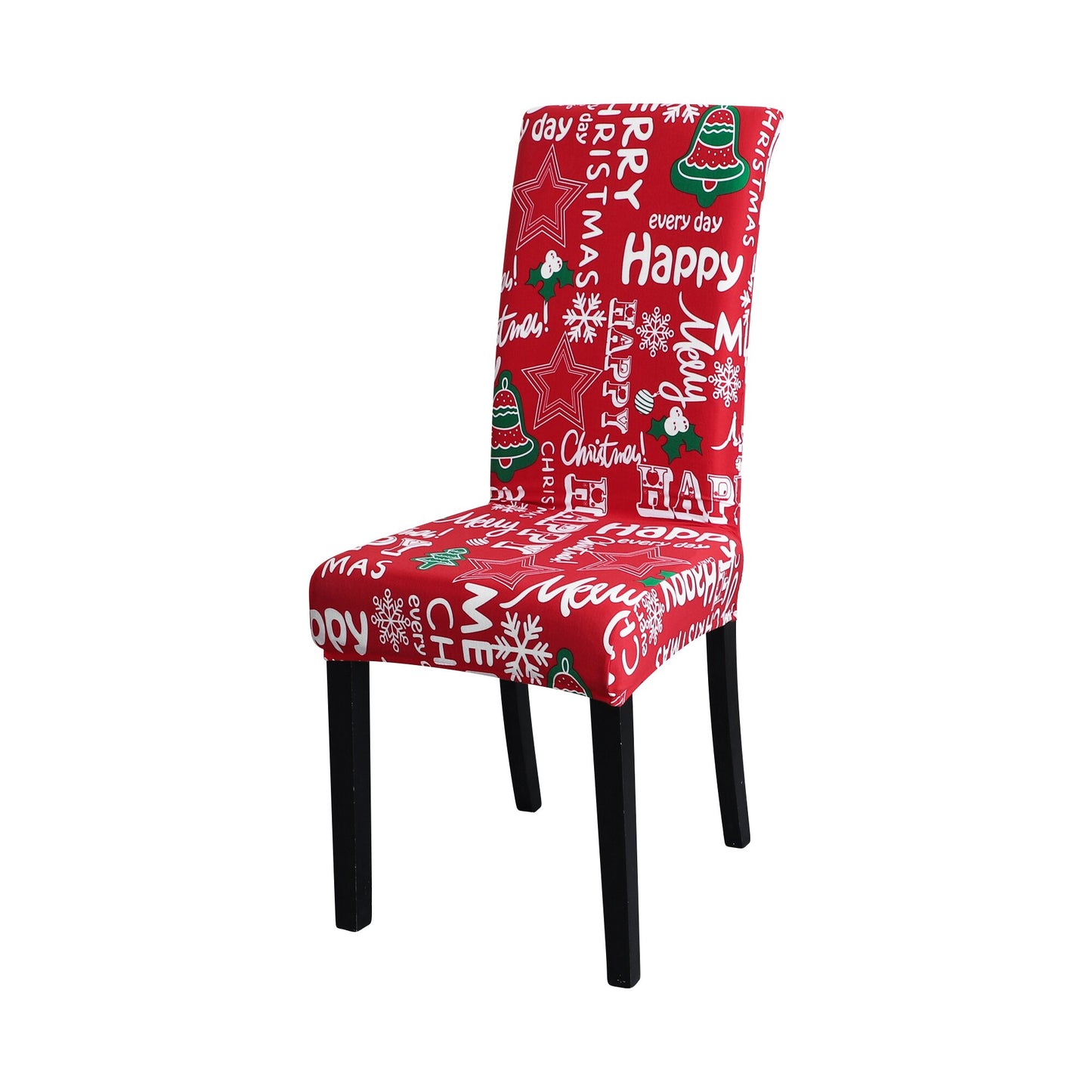 Nouveau - couvertures de chaise pour toutes les formes de selles communes Elastic Limited Christmas Edition