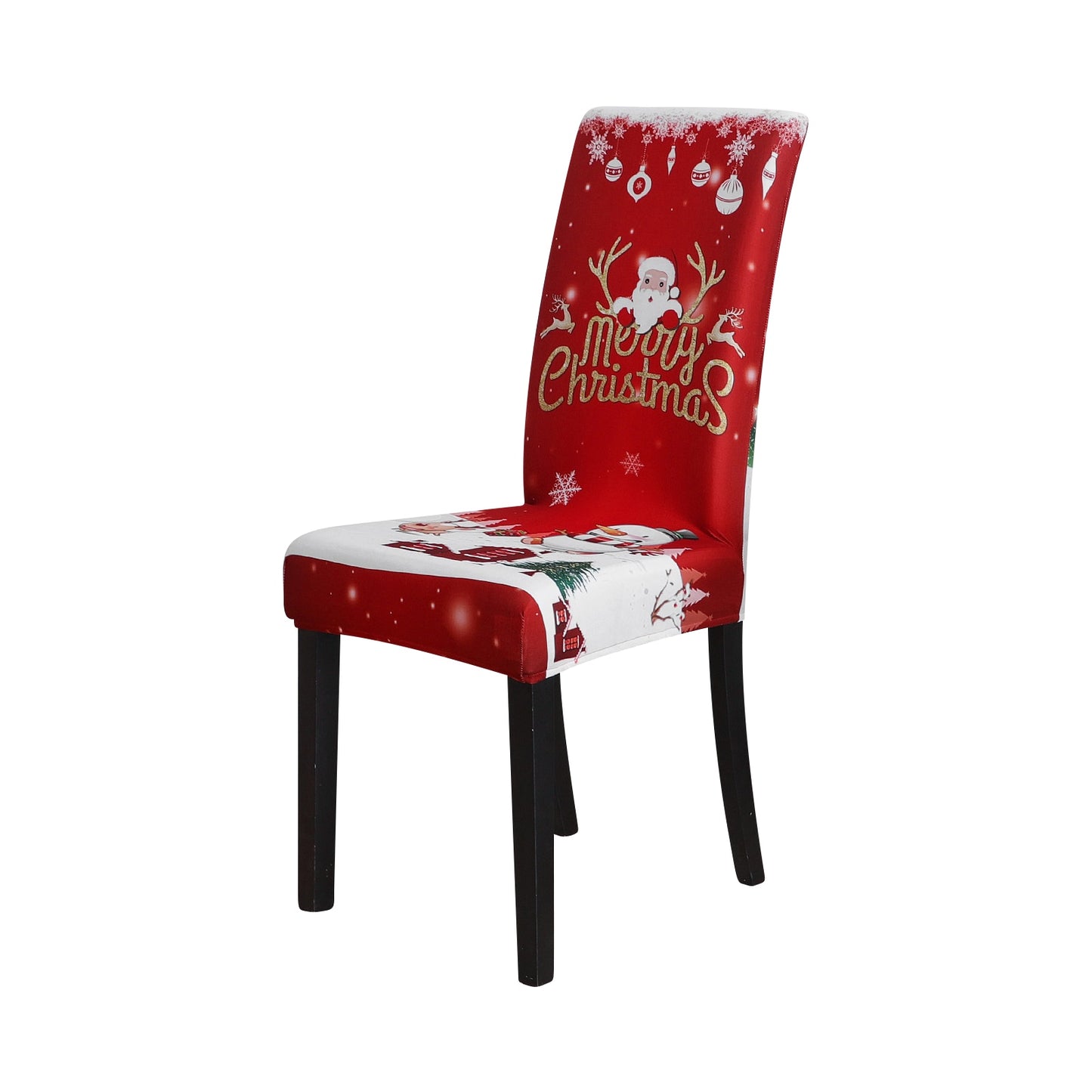 Nouveau - couvertures de chaise pour toutes les formes de selles communes Elastic Limited Christmas Edition