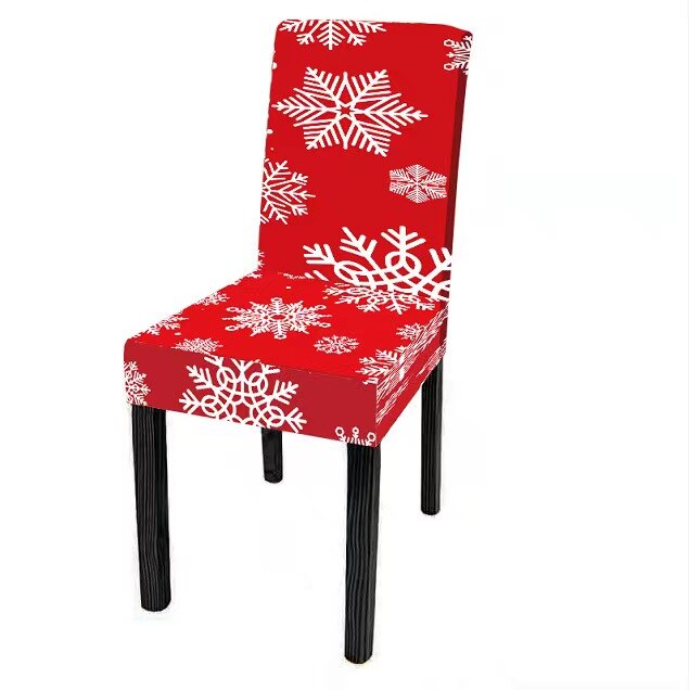 Nouveau - couvertures de chaise pour toutes les formes de selles communes Elastic Limited Christmas Edition