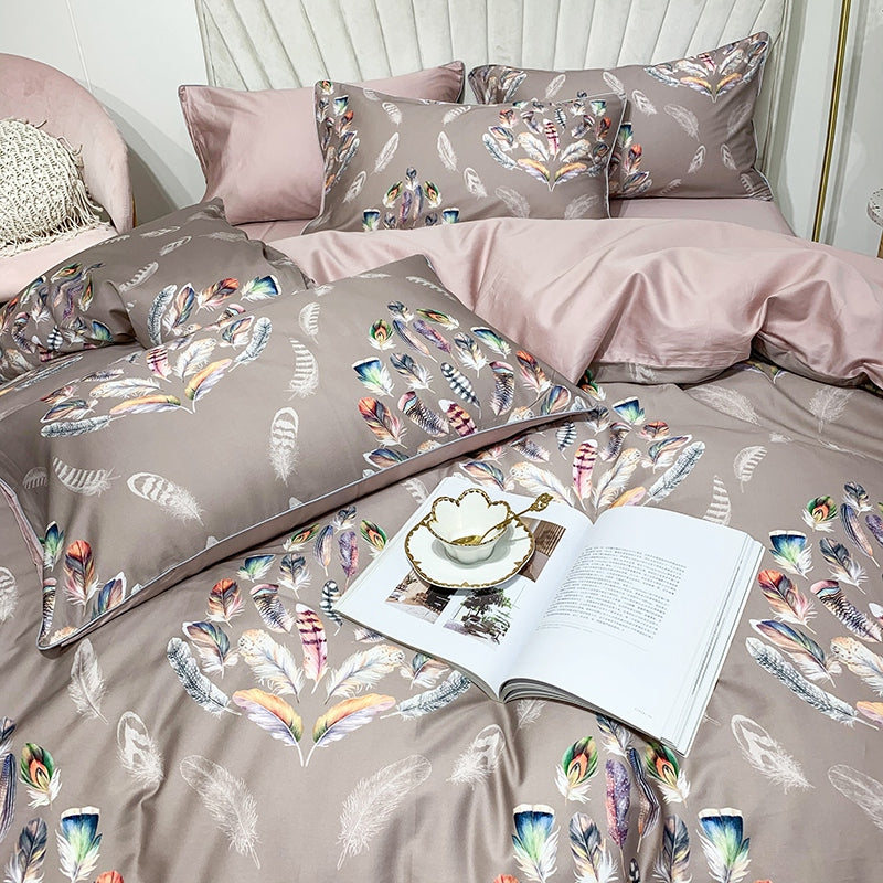 Bed linen the colorful springs (100% Egyptian cotton)