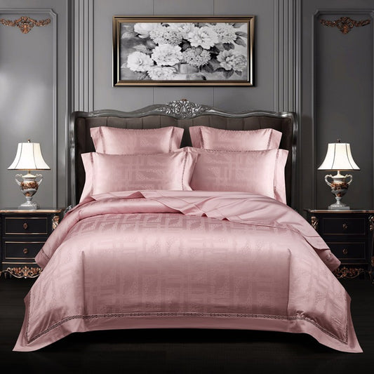 Bed linen pink gloss (100% Egyptian cotton)