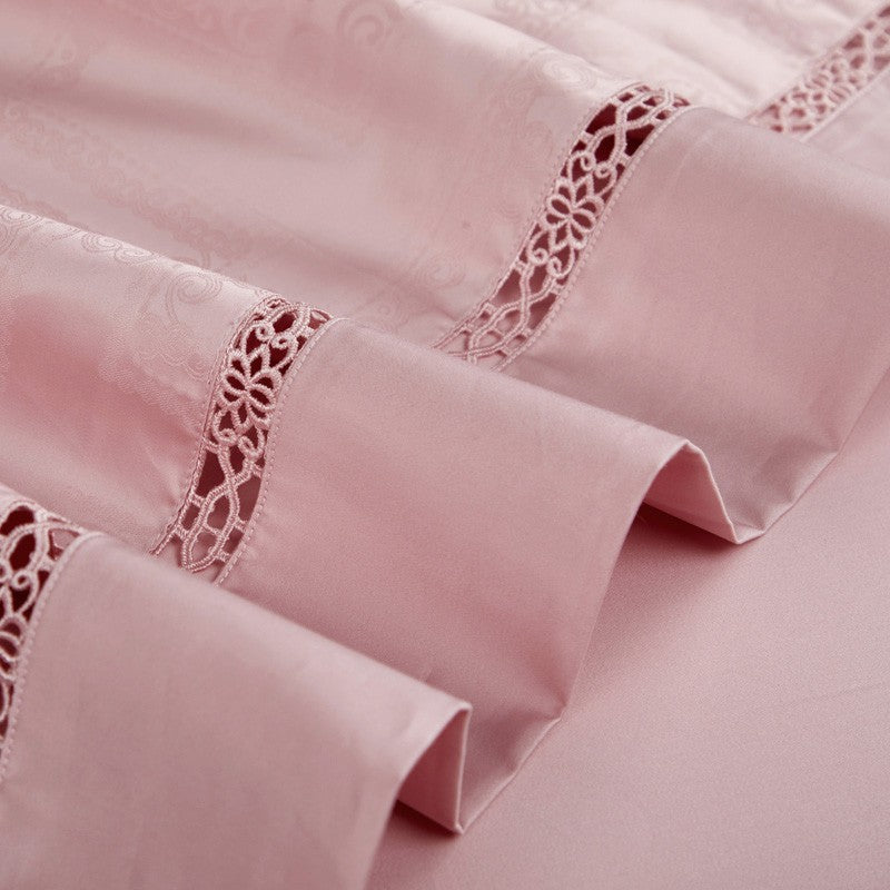 Bed linen pink gloss (100% Egyptian cotton)