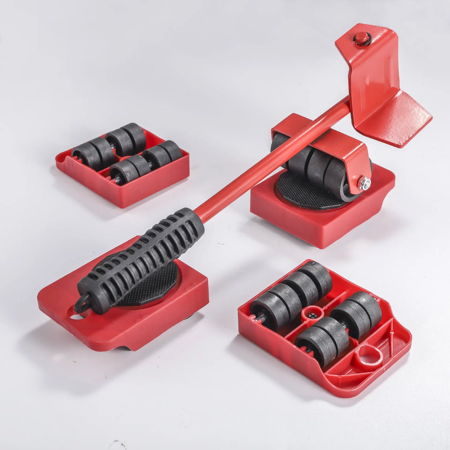 New Easypusher - practical furniture lifter and scooter as help 5 -part set