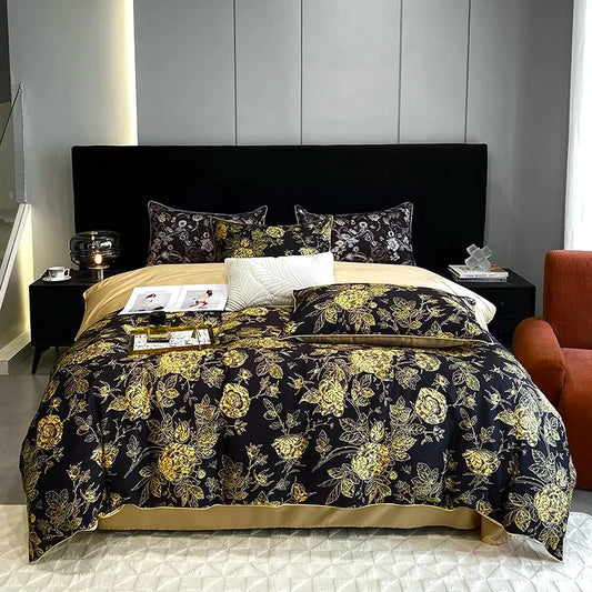 Bed linen Yellow Roses (100% Egyptian cotton)