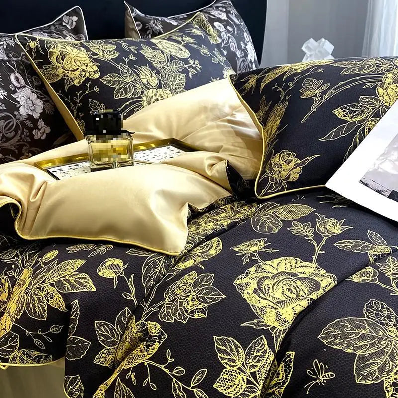 Bed linen Yellow Roses (100% Egyptian cotton)