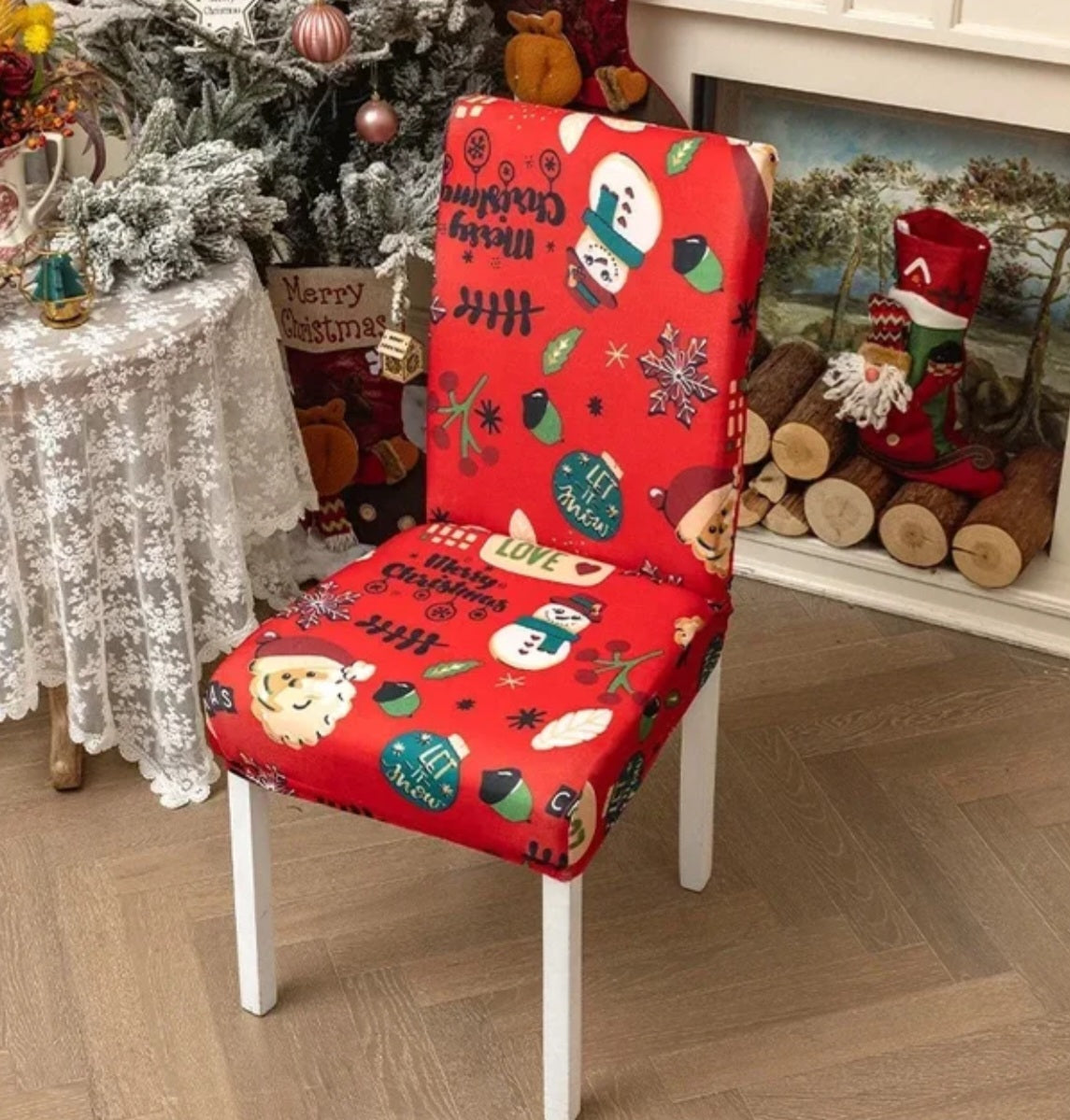 Stool covers elastic limited Christmas edition 2