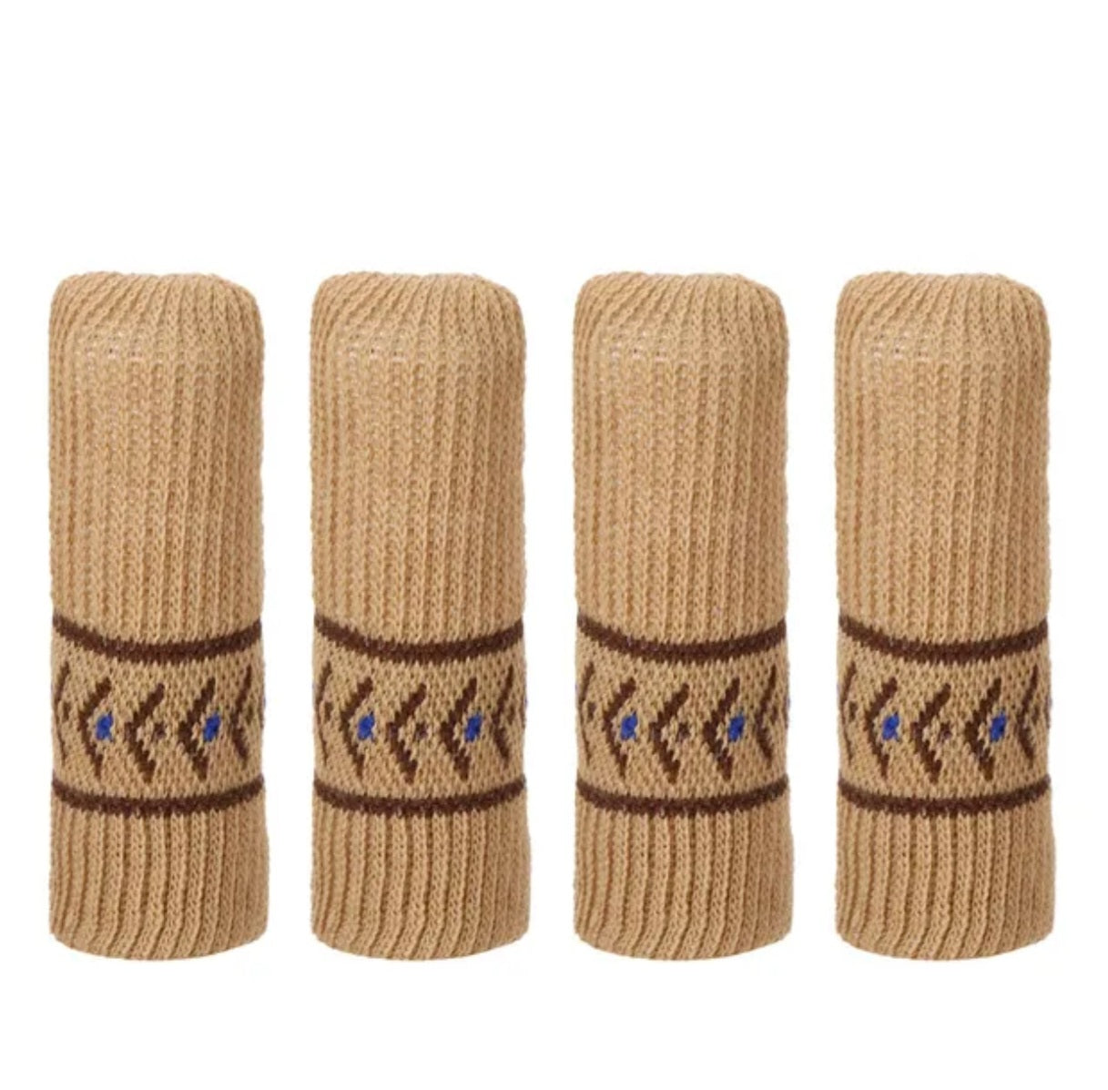 Stuhl und Tischbein Socken Kratzschutz Zwei Farbige 4er Set