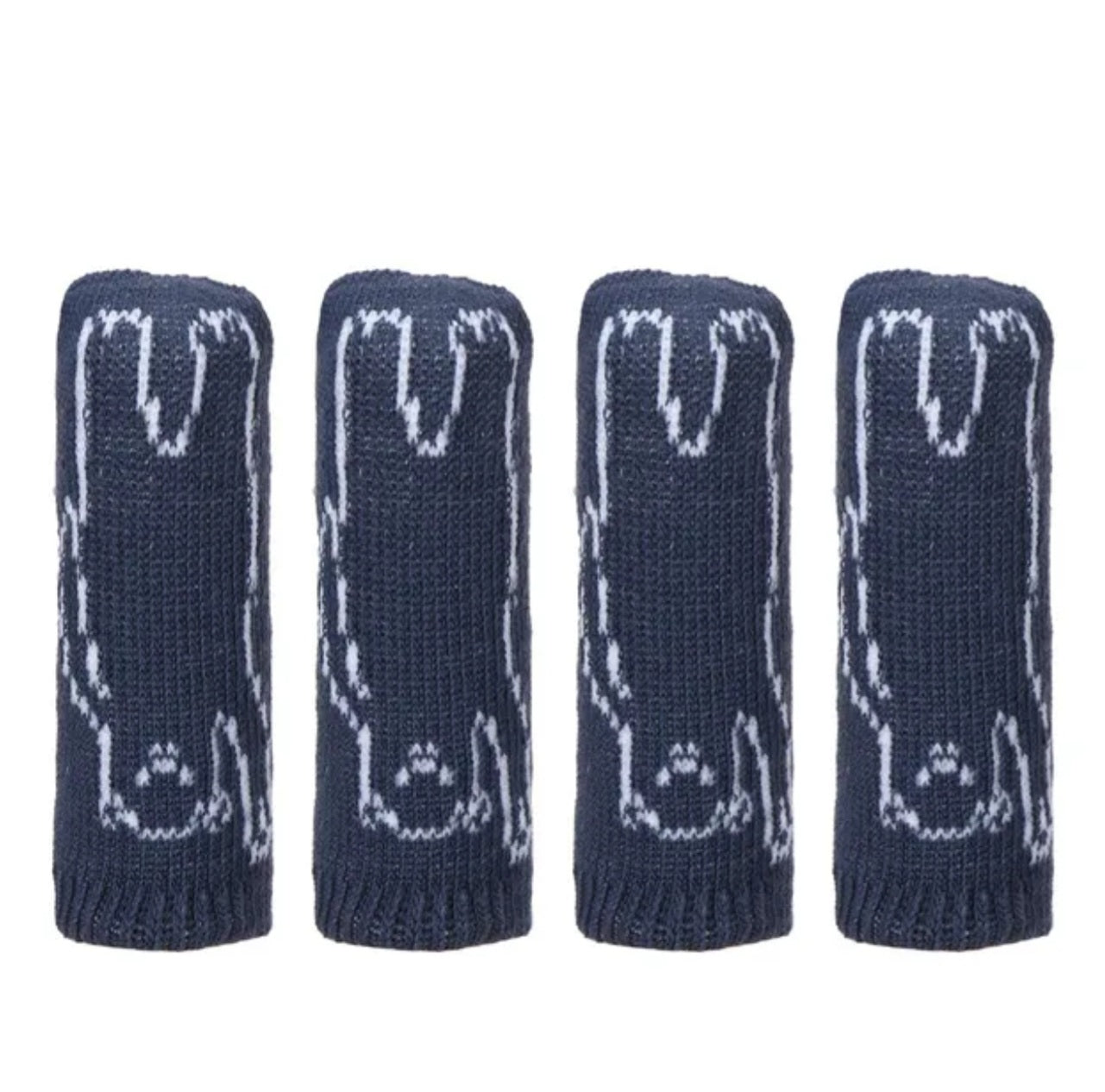 Stuhl und Tischbein Socken Kratzschutz Zwei Farbige 4er Set