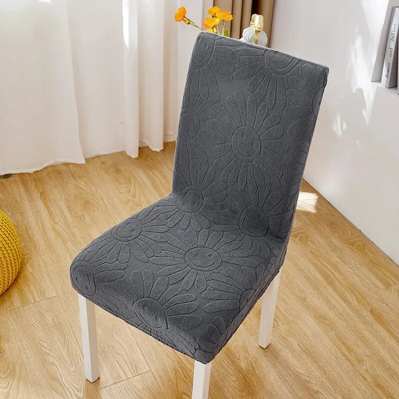 Nouveau - chaise élastique couvre le style en peluche - nouveau