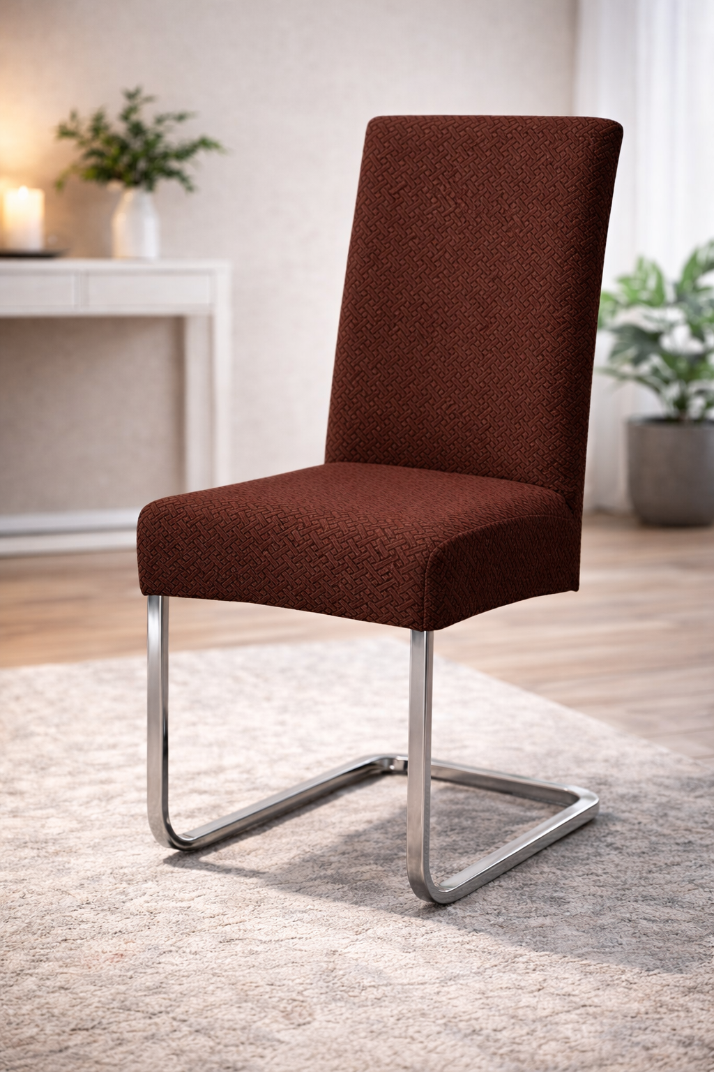 Elastic stool covers for all common stool shapes matt caroma pattern 2