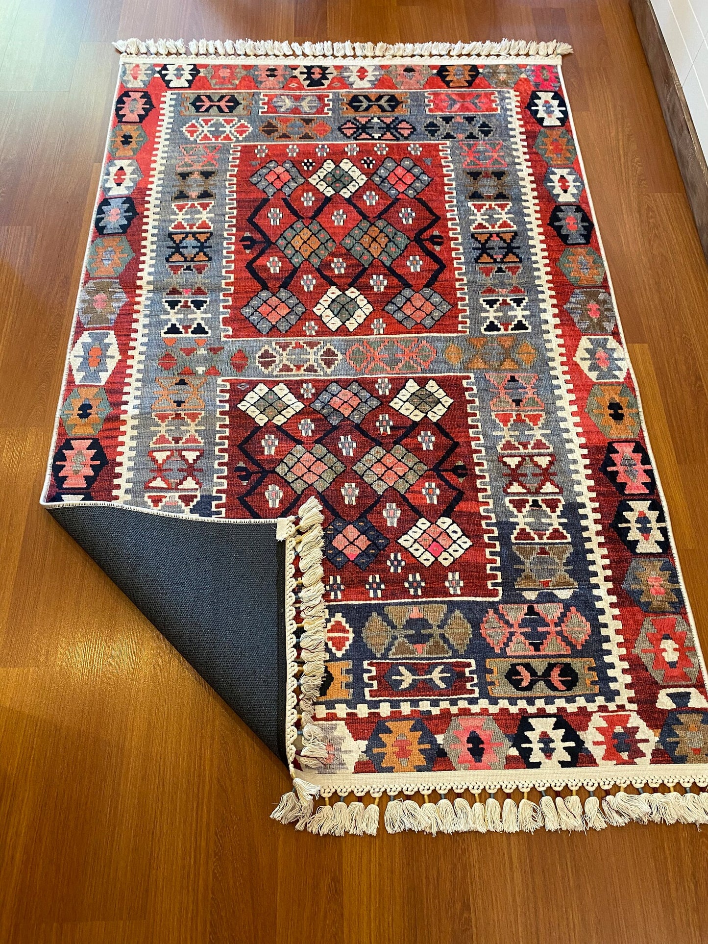 Teppich Orient Muster Design sorgfältig gestrickt