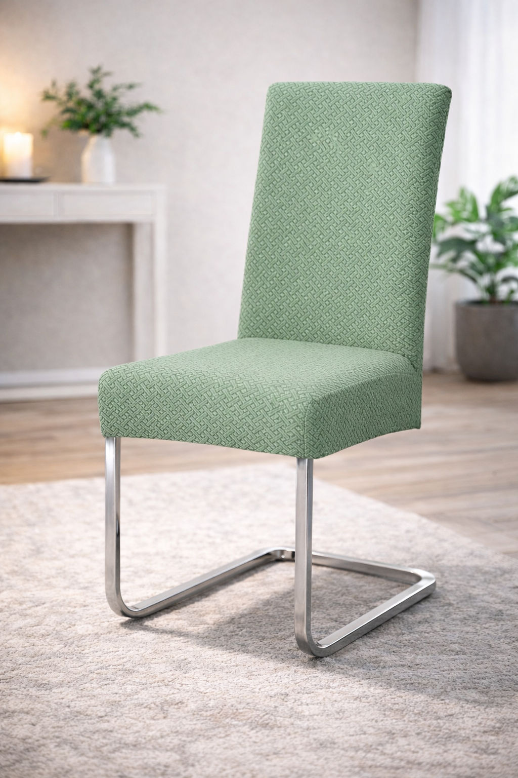 Elastic stool covers for all common stool shapes matt caroma pattern 2