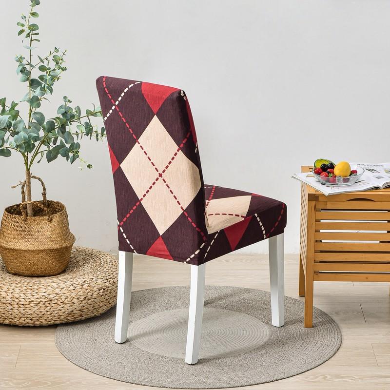 New - elastic stool covers Modern patterns, leaves, marble pattern - new