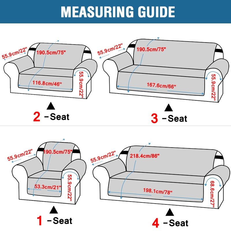 Armchair and sofa protection, water -deviating