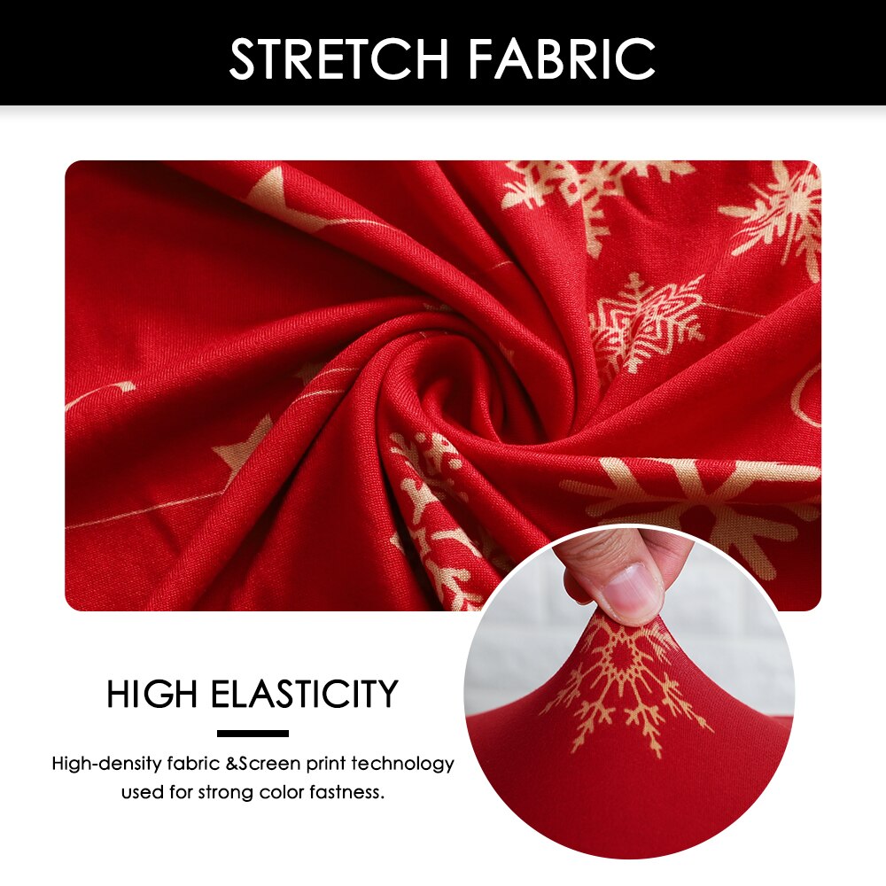 New - chair covers elastic limited Christmas edition