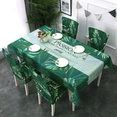 Tablecloth/chair cover set