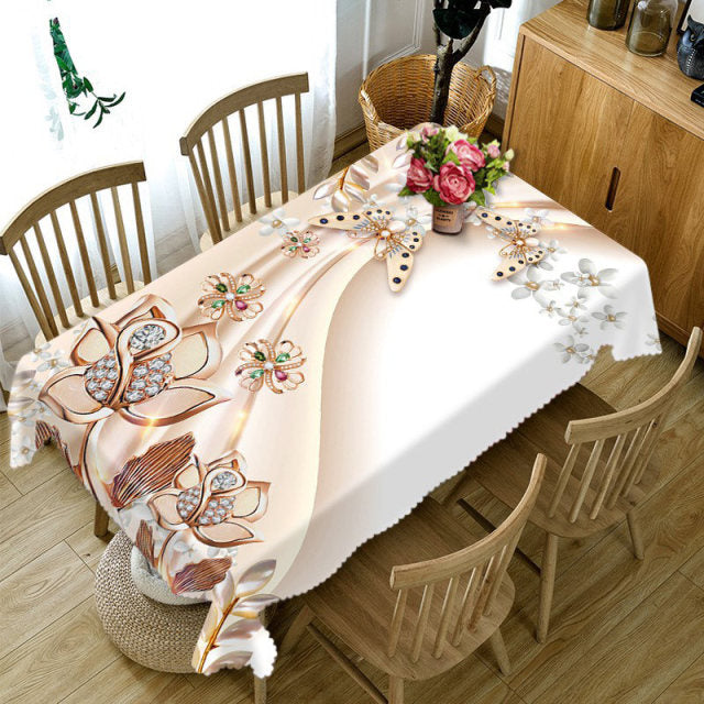 New - tablecloth different patterns - new